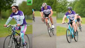 Ralitsa, Alek and Evo Petrov swim, cycle and run with a purpose
